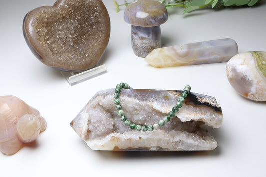 Bracelet Agate Mousse 4 mm