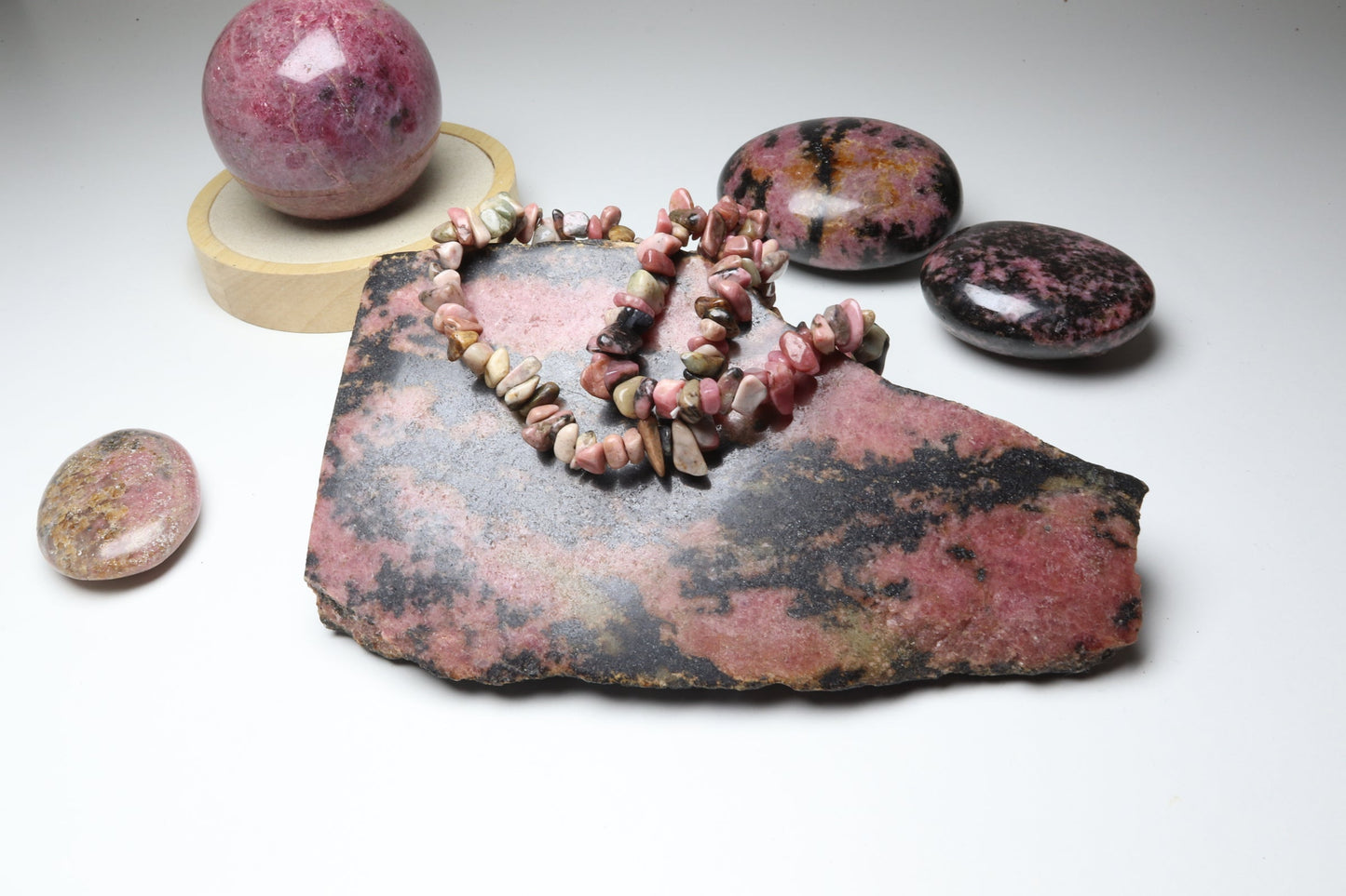 Bracelet en Rhodonite - Amour et Guérison Émotionnelle - photo 4