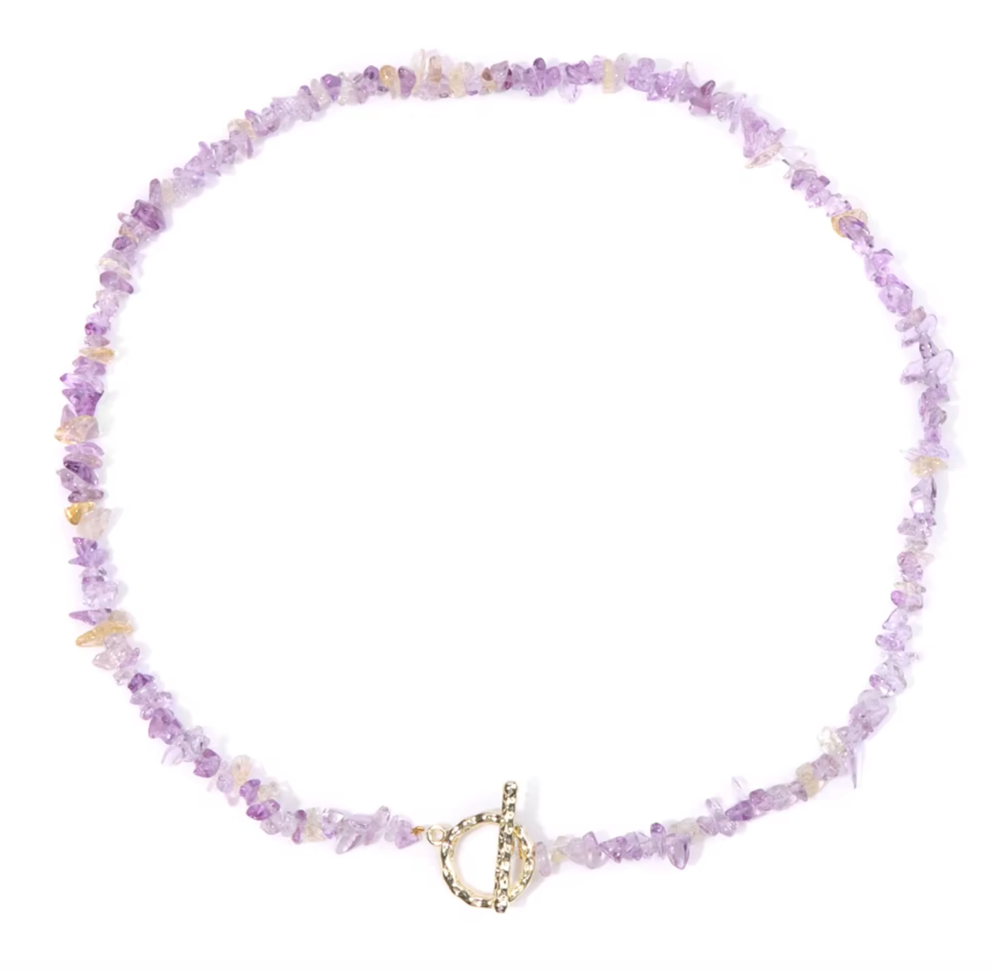 Collier Bohème Chips Pierres Naturelles — 45 cm - 2