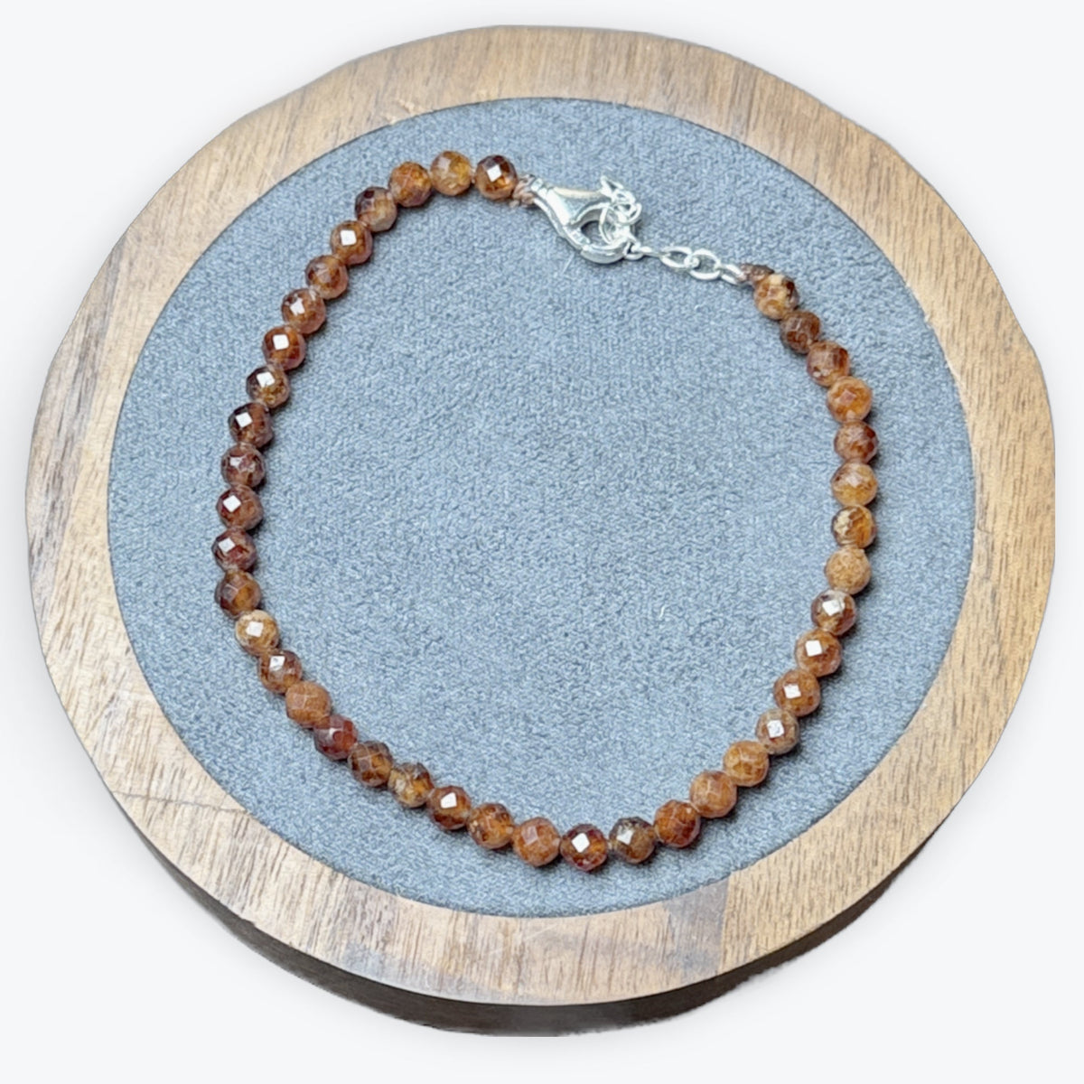 Bracelet Grenat Hessonite