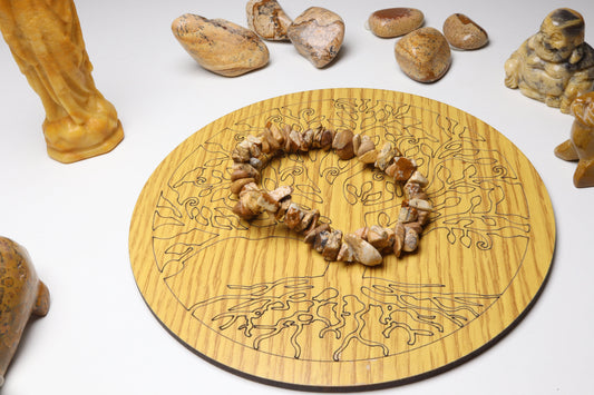Bracelet Jaspe Paysage