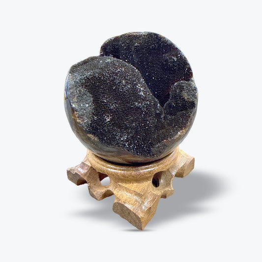 Septaria Naturelle Polie de Madagascar – Sphère, Œuf et Menhir - Pièce unique