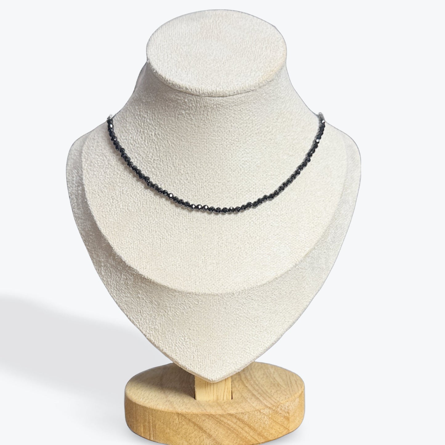 Collier Tourmaline Noire Facetté
