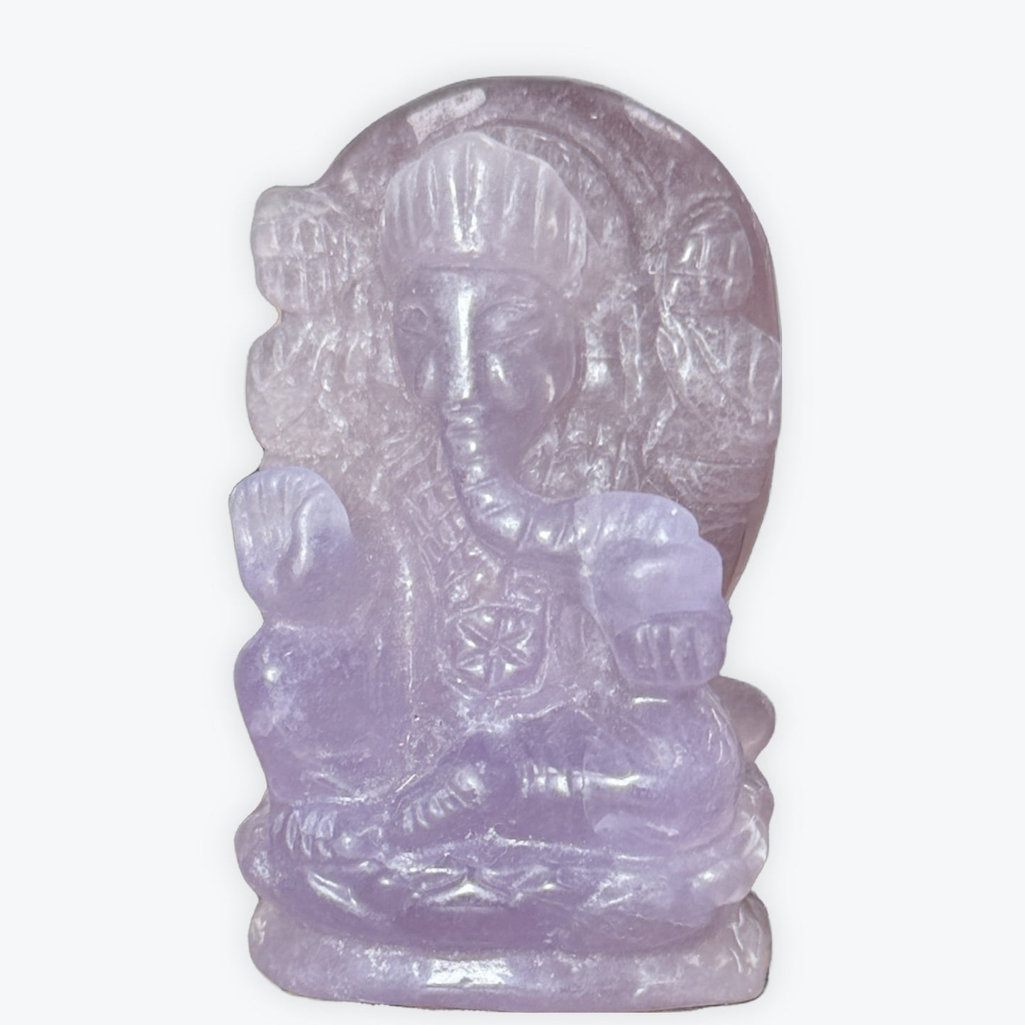 Ganesh en Fluorite Violet - 3