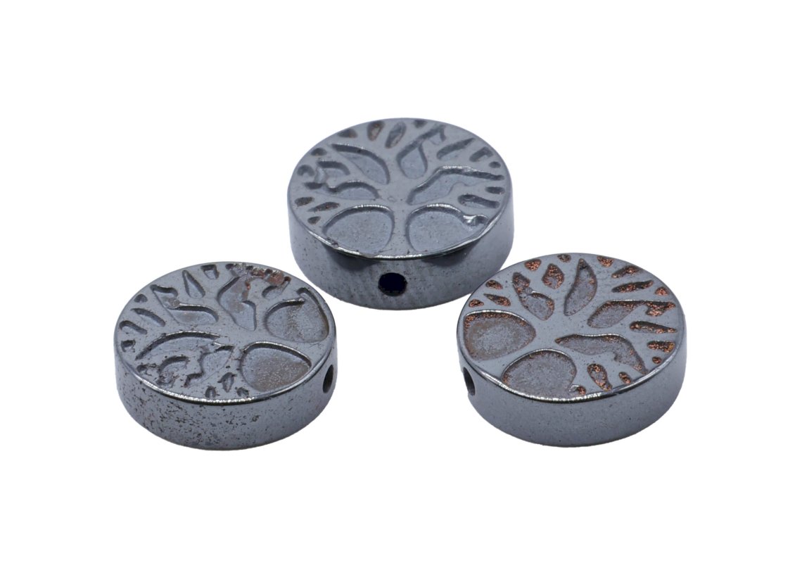 Séparateur Arbre de Vie Hematite - 100pcs