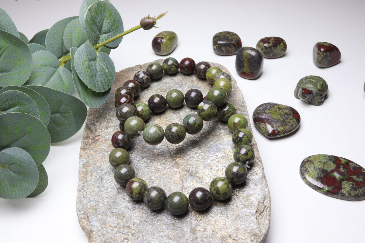 Bracelet Jaspe Sang de Dragon