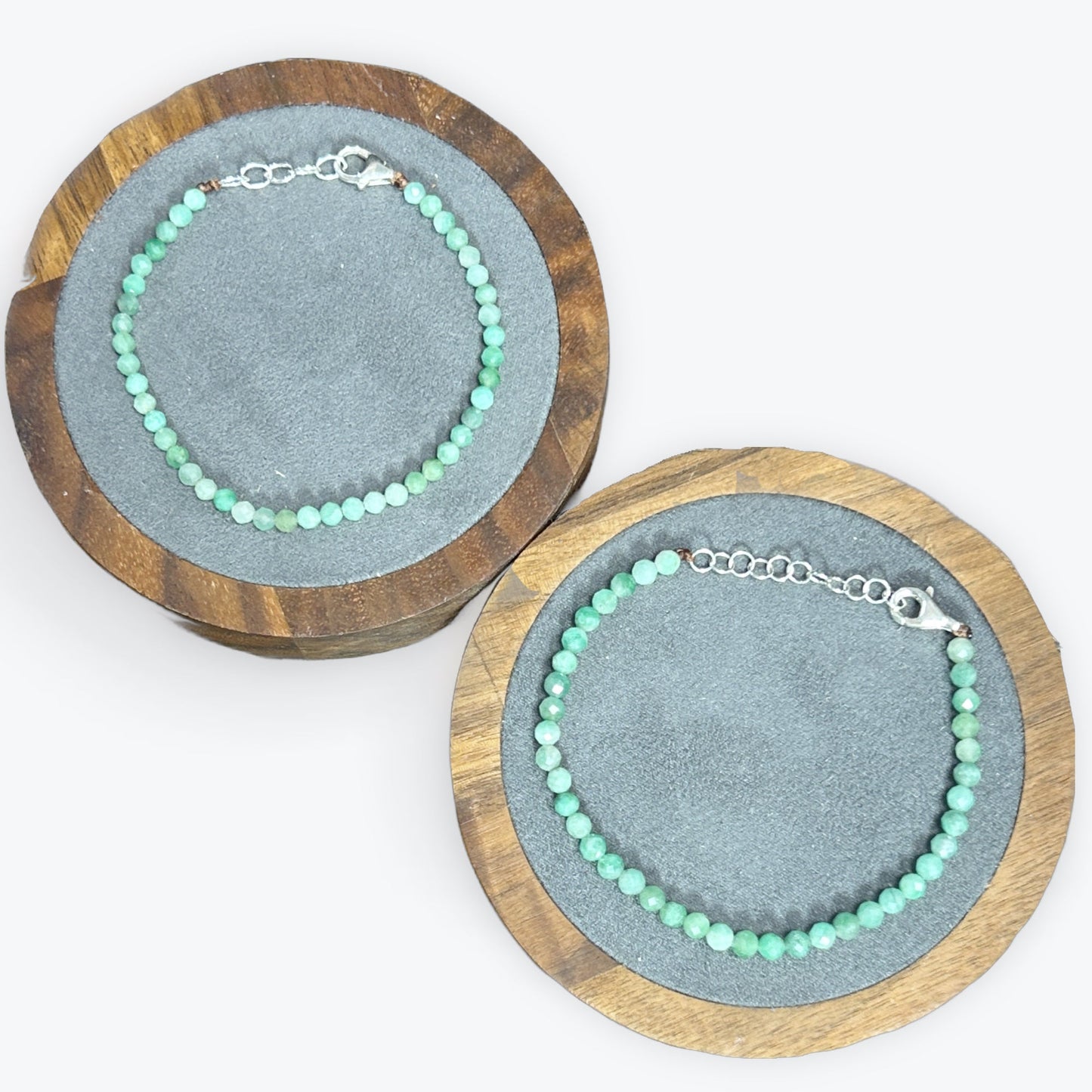 Bracelet en Émeraude Naturelle - Sagesse et Prospérité - 4