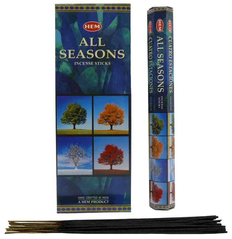 Encens HEM Toutes Saisons 6x20g