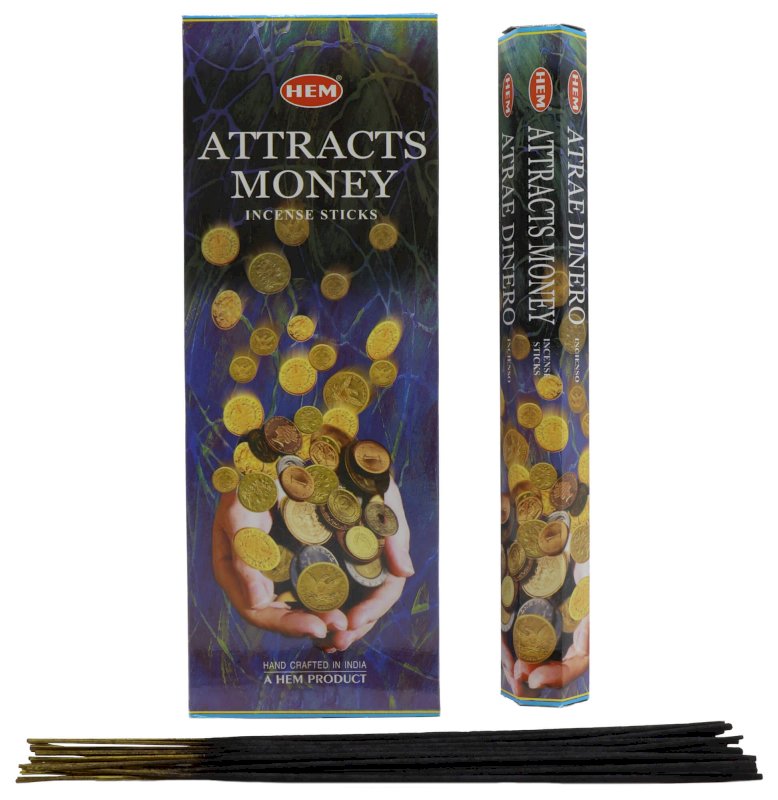 Encens HEM Attire l'Argent 6x20g