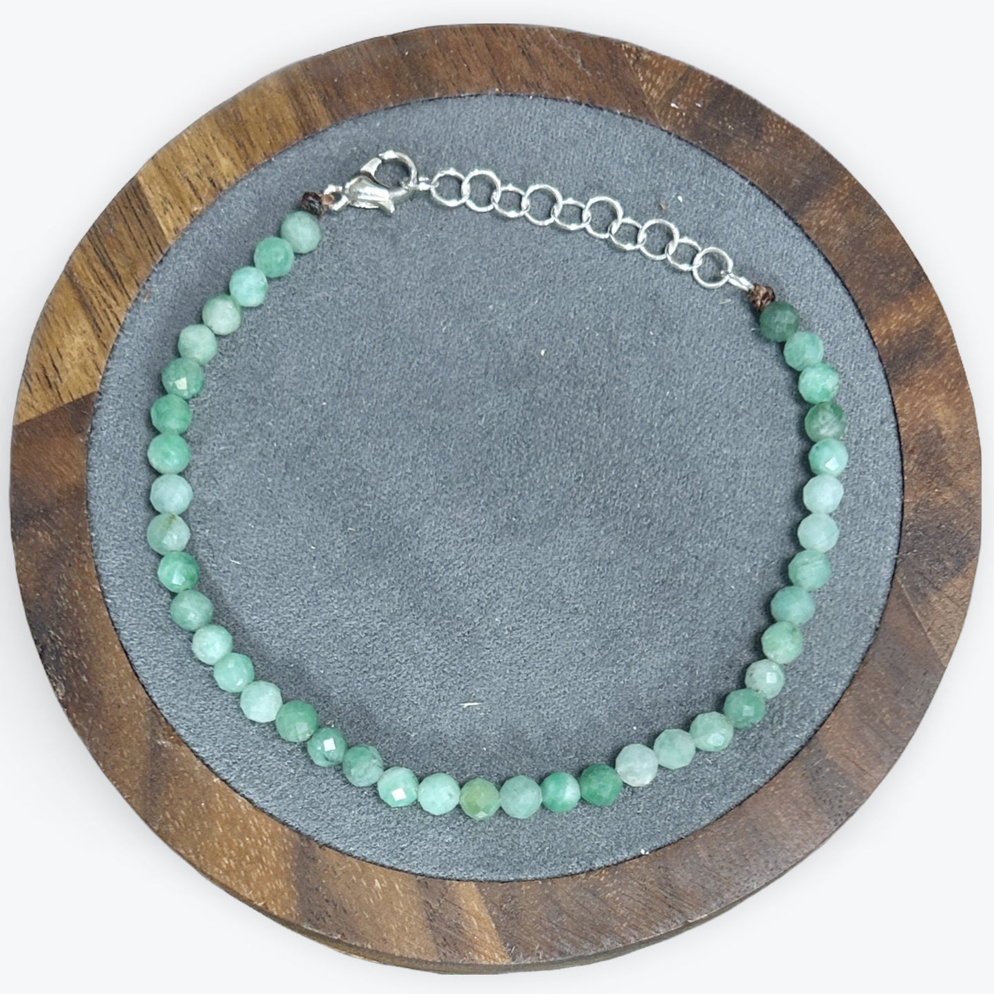 Bracelet en Émeraude Naturelle - Sagesse et Prospérité - 3