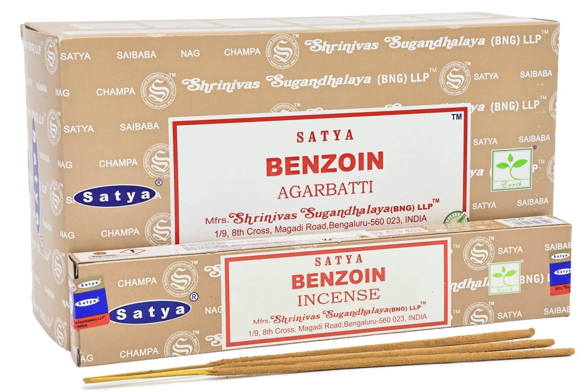 Encens Satya Benjoin 12x15g