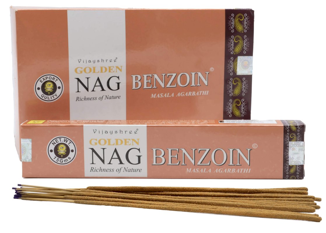 Encens Golden Benjoin 12x15g