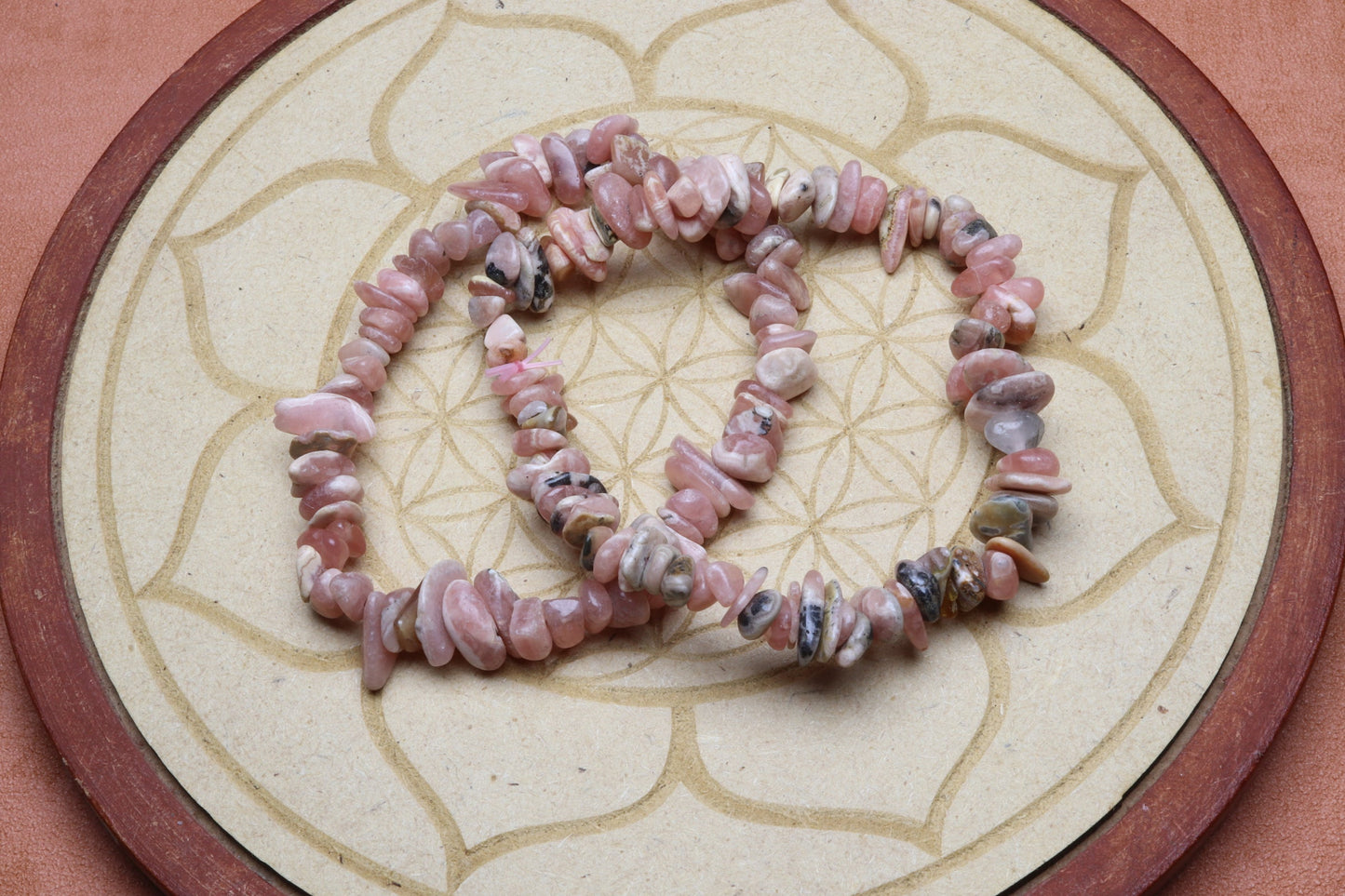 Bracelet en Rhodonite - Amour et Guérison Émotionnelle - photo 3