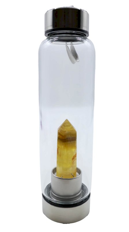 Bouteille Tadasana Pointe Fluorite — Jaune