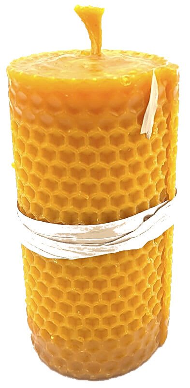 Bougie Cire d'Abeille 10x5cm