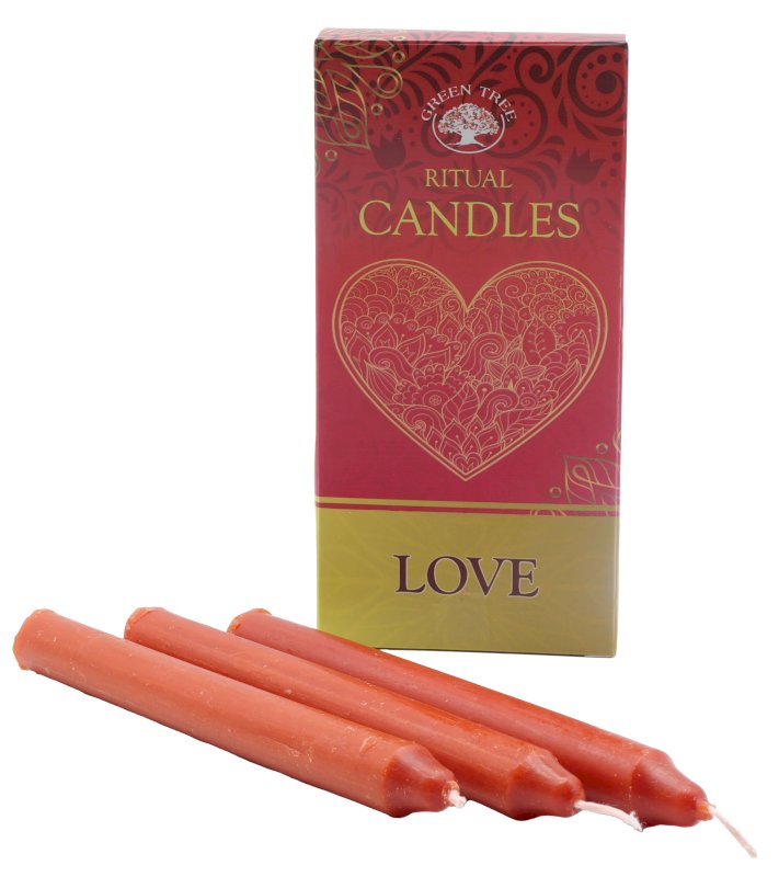 Bougies Rituel Amour - 10pcs
