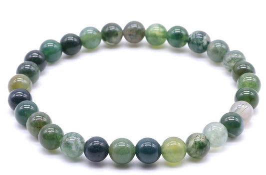Bracelet Agate Mousse