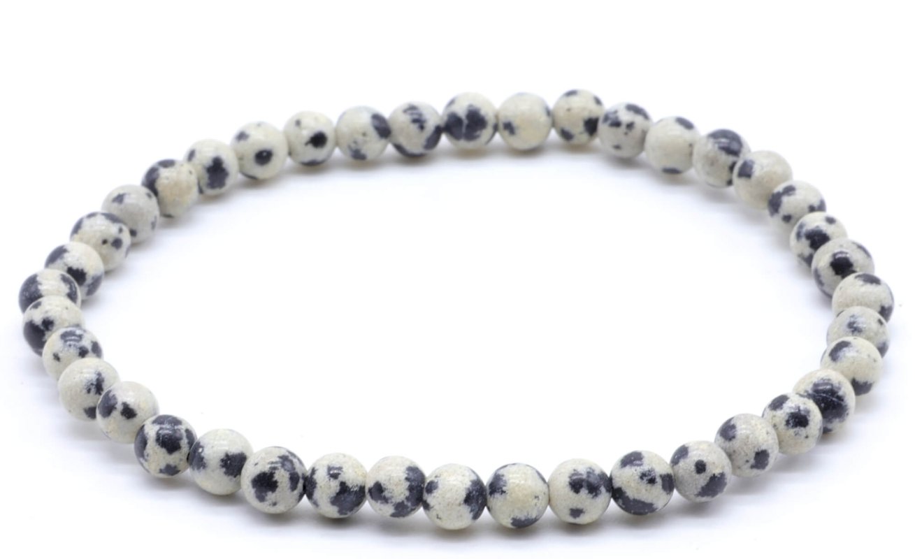 Bracelet Jaspe Dalmatien