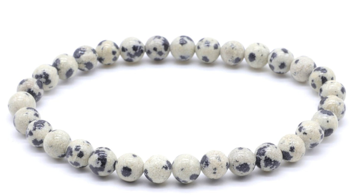 Bracelet Jaspe Dalmatien