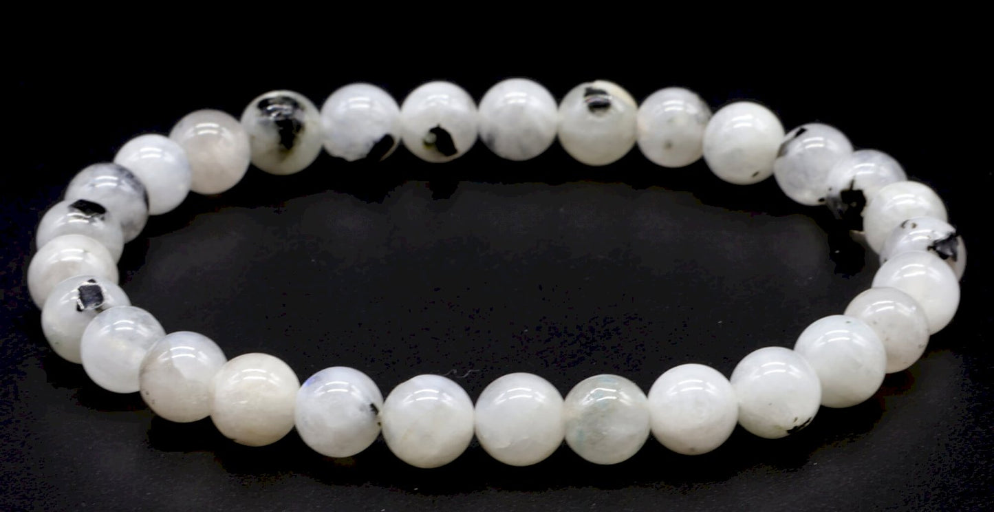 Bracelet Labradorite Blanche