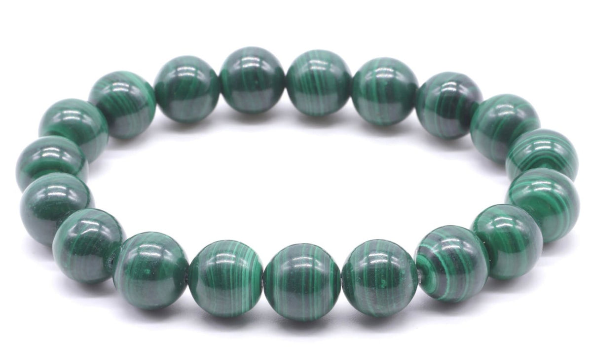 Bracelet 'Dark' Malachite 'AA'