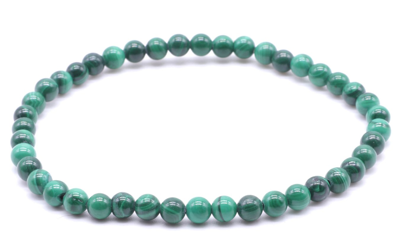Bracelet 'Light' Malachite 'AA'