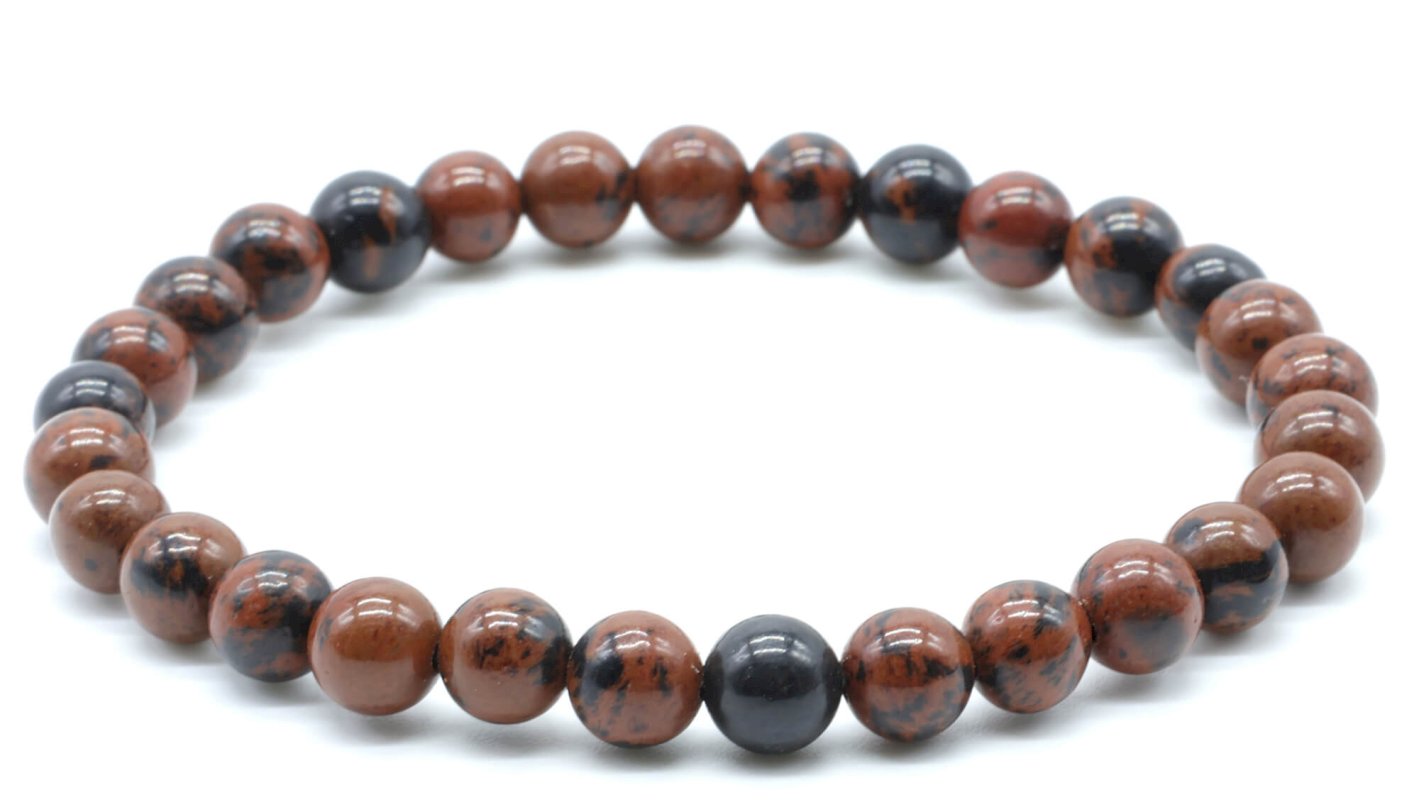 Bracelet Obsidienne Mahogany