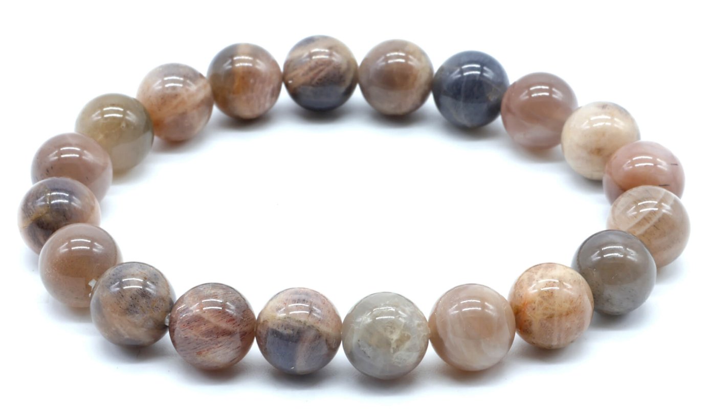 Bracelet Pierre de Soleil Noire 'AA'