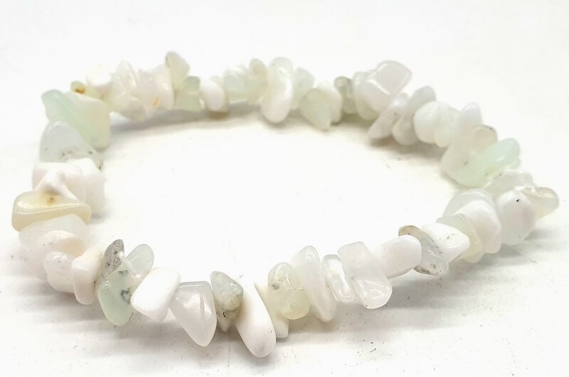 Bracelet Baroque Opale Blanche