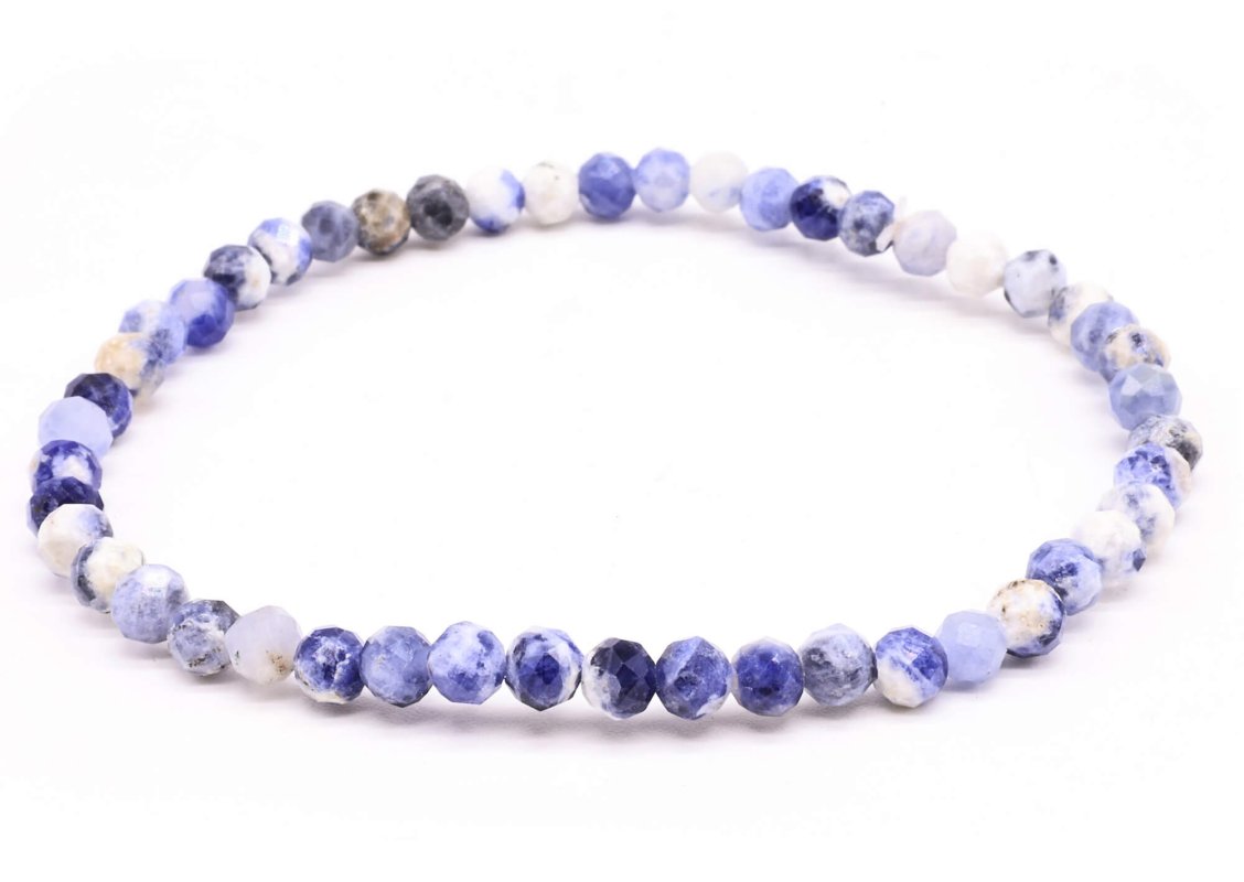 Bracelet Sodalite perles facettées