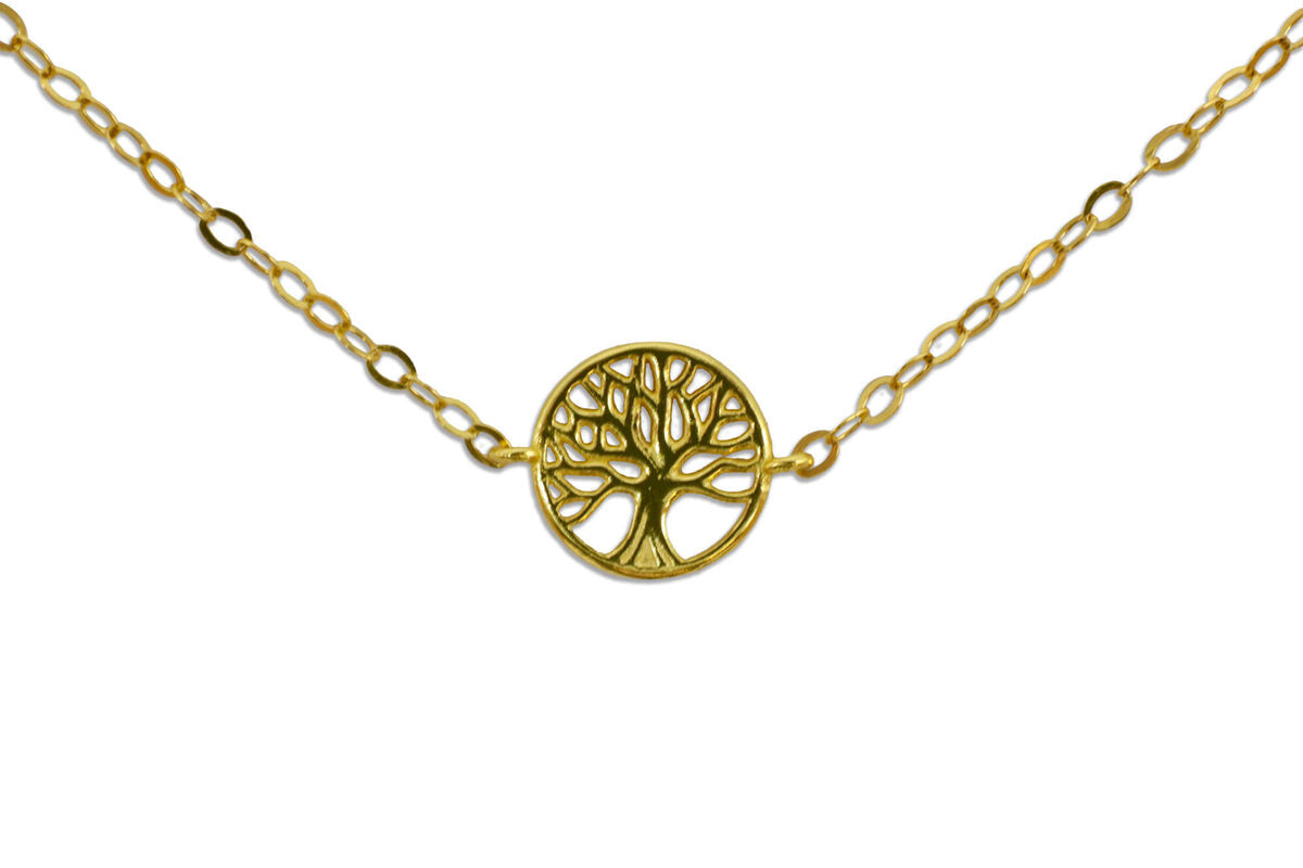 Bracelet Argent 925 Arbre de Vie - plaqué Or