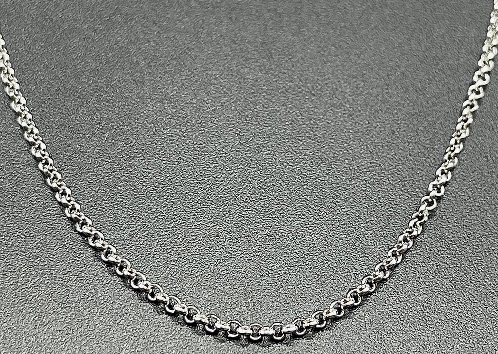 Chaîne Argent 925 Ovales 1.5mm 45cm