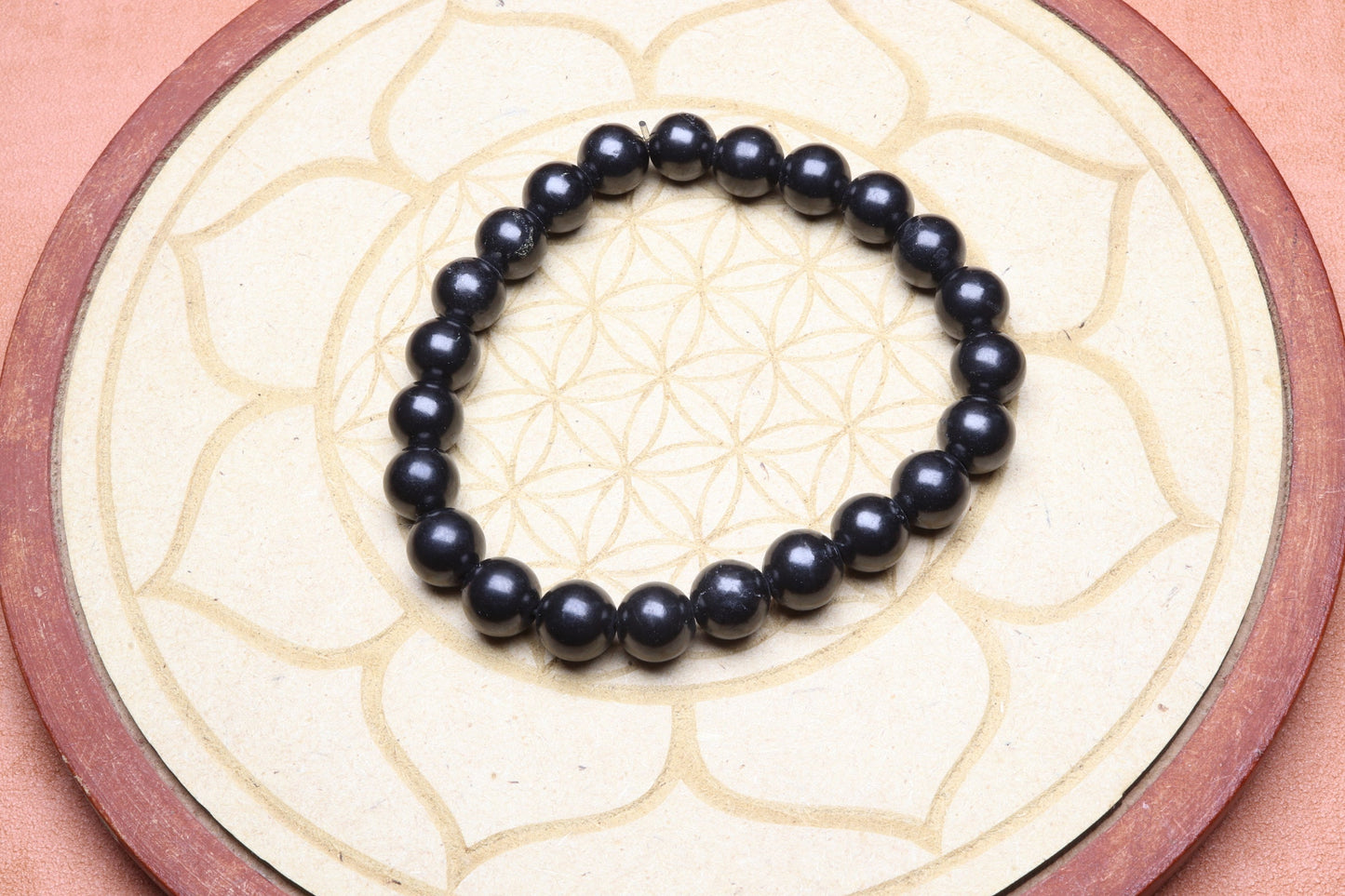 Bracelet en Shungite - Bouclier Anti-Ondes - photo 4