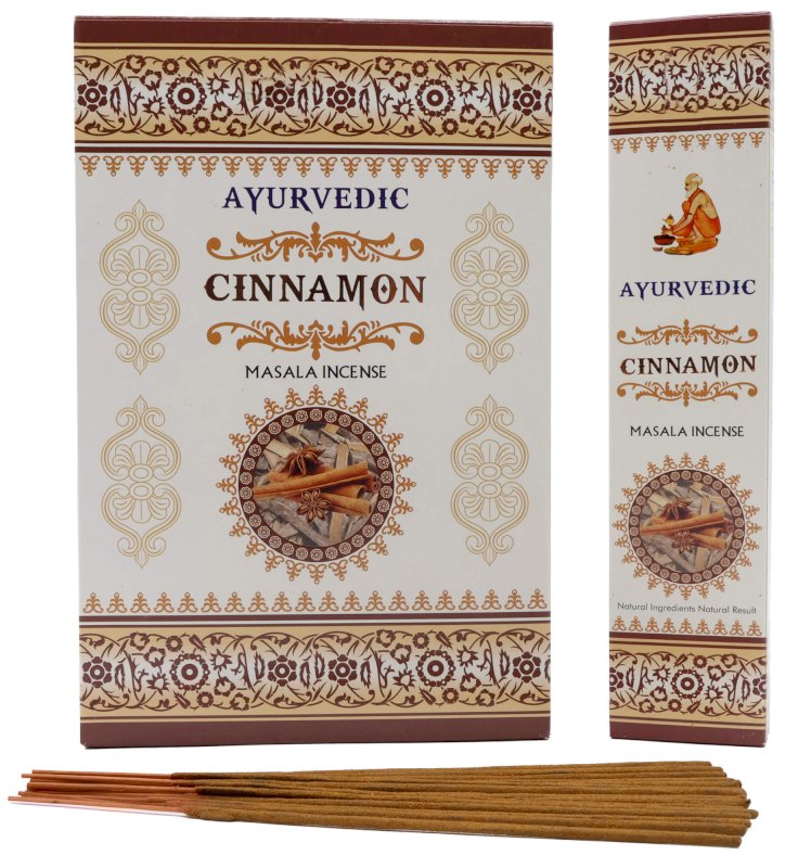 Encens Ayurvedic Cannelle 12x15g