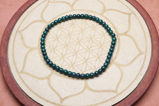 Bracelet en Malachite - Transformation et Guérison 4mm