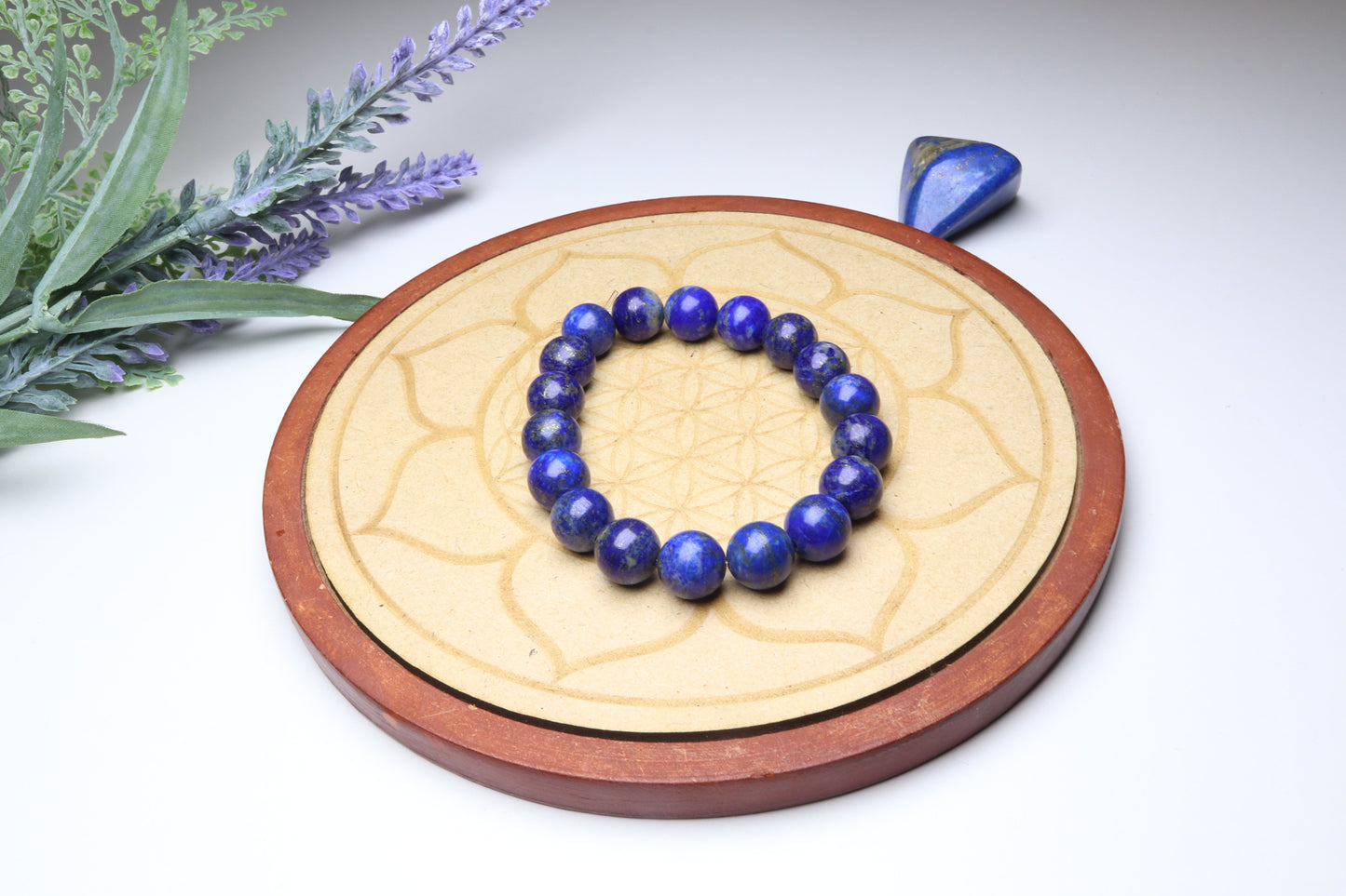 Bracelet Lapis Lazuli 12 mm