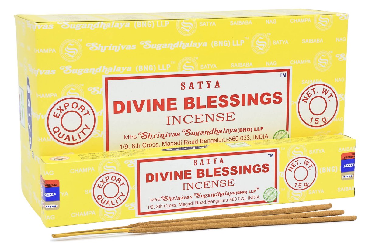 Encens Satya Bénédiction Divine 12x15g