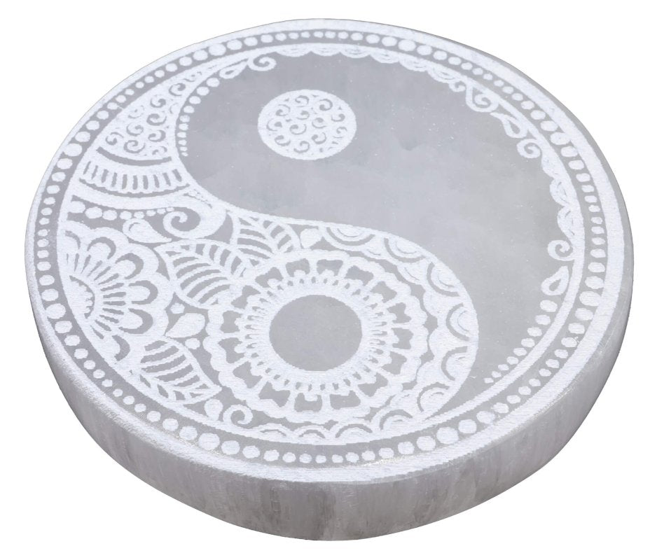 Plaque Sélénite Feng Shui 10cm
