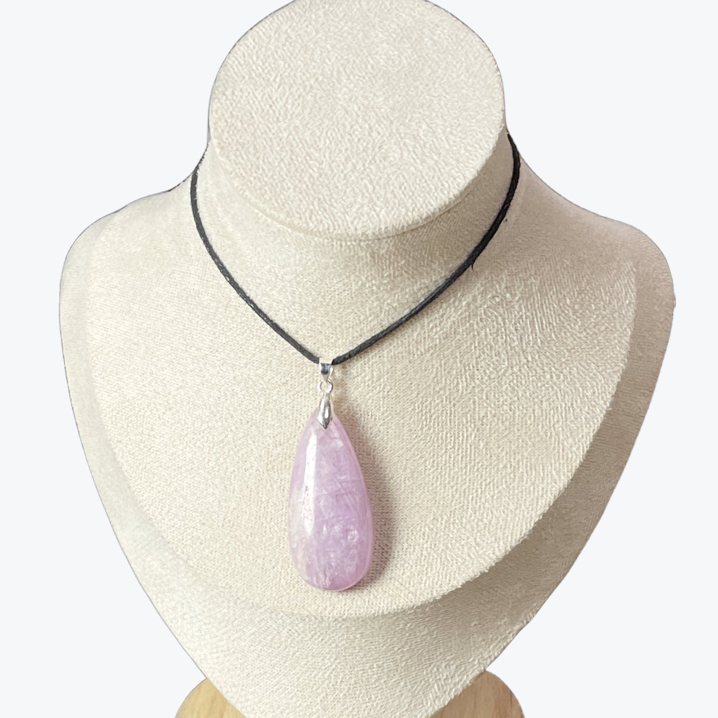 Pendentif Kunzite goutte