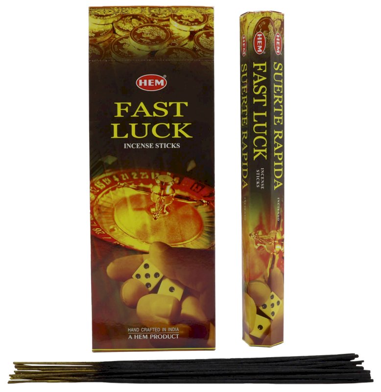Encens HEM Fast Luck 6x20g