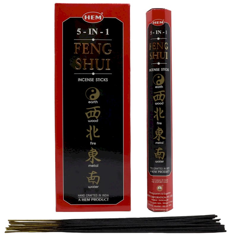 Encens HEM Feng-Shui 5en1 6x20g