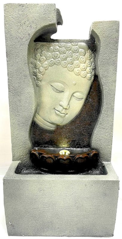 Fontaine Résine Bouddha Pleureur 60cm