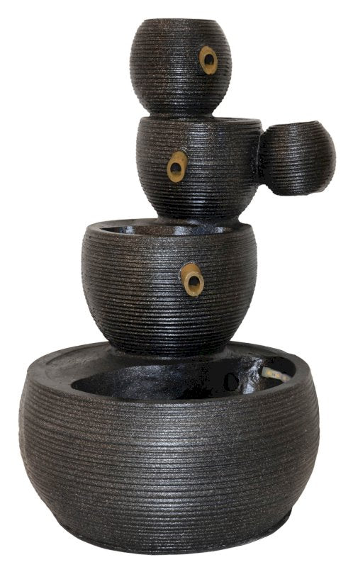 Fontaine Résine Cascade Bambou 71cm