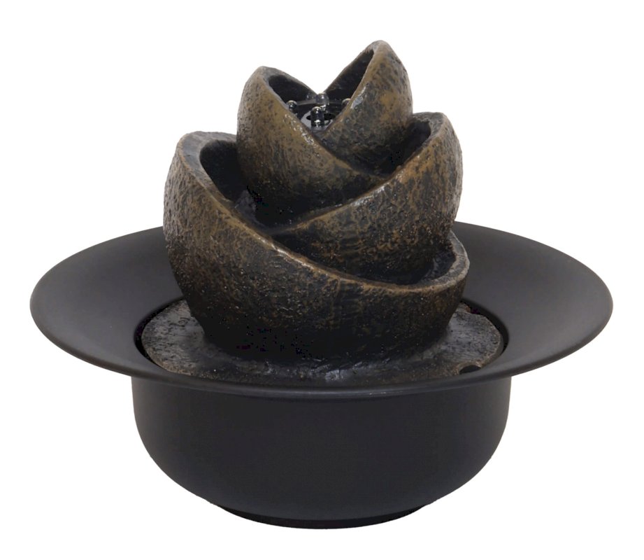 Fontaine Résine Eveil du Lotus 21cm