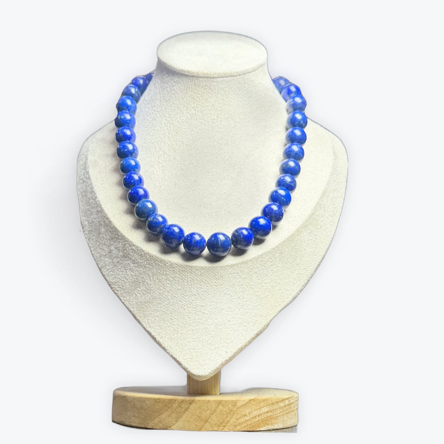 Collier Lapis Lazuli 12mm qualité extra