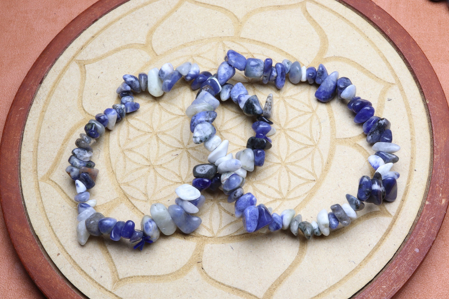 Bracelet en Sodalite - Communication et Sérénité - photo 3