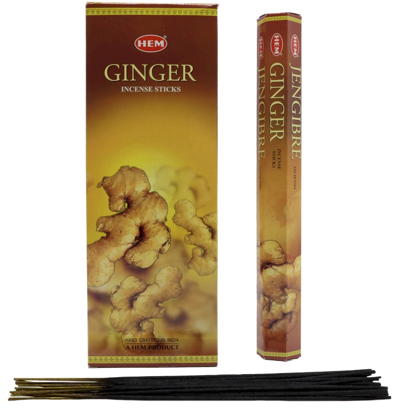 Encens HEM Gingembre 6x20g