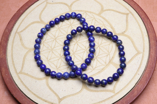 Bracelet Lapis Lazuli 6 mm