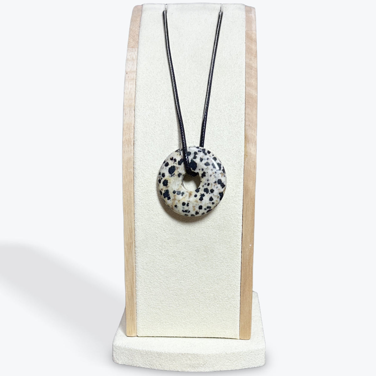 Pendentif Jaspe Dalmatien Donut – photo 4