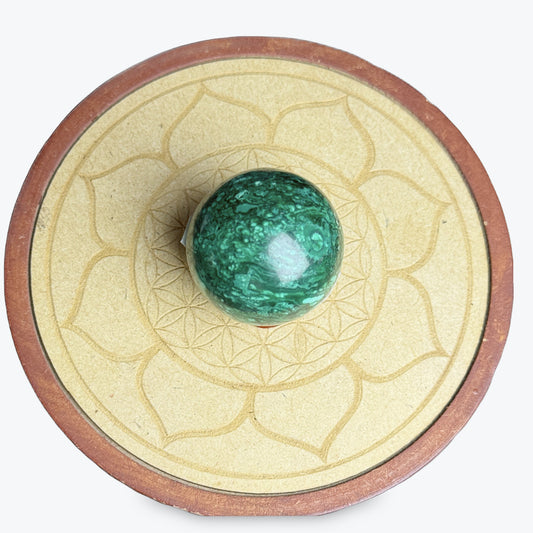 Sphere Malachite Petite